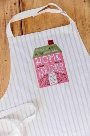 Kimberbell Designs Adult Apron Pinstripe