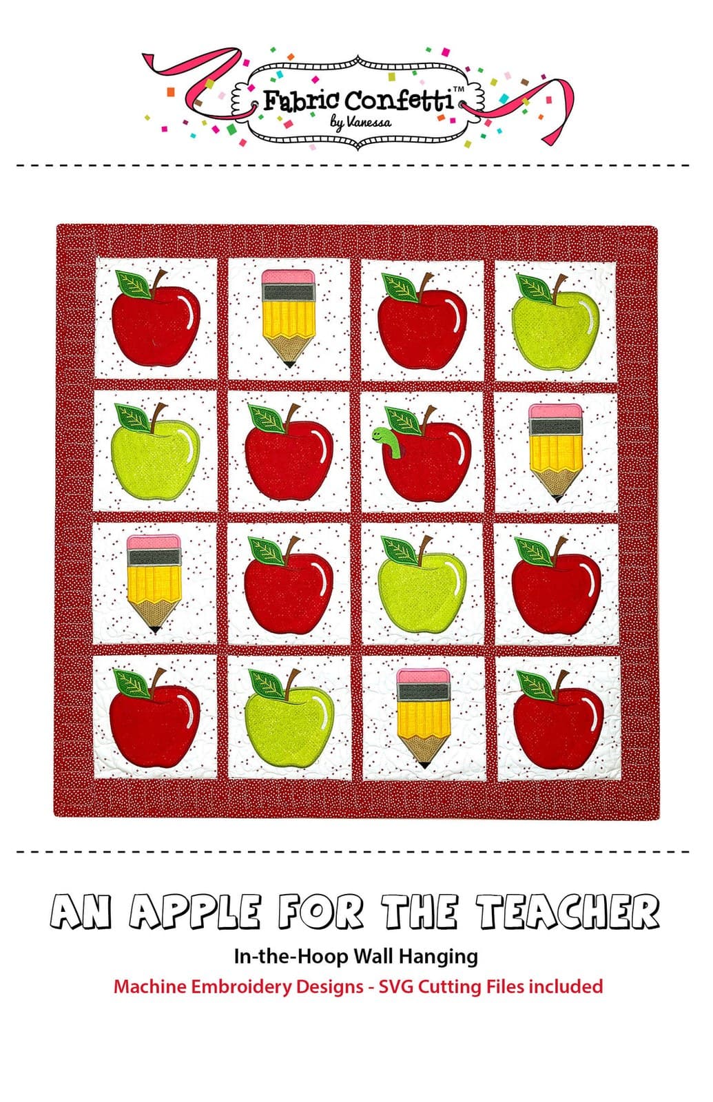An Apple for the Teacher Wall Hanging
