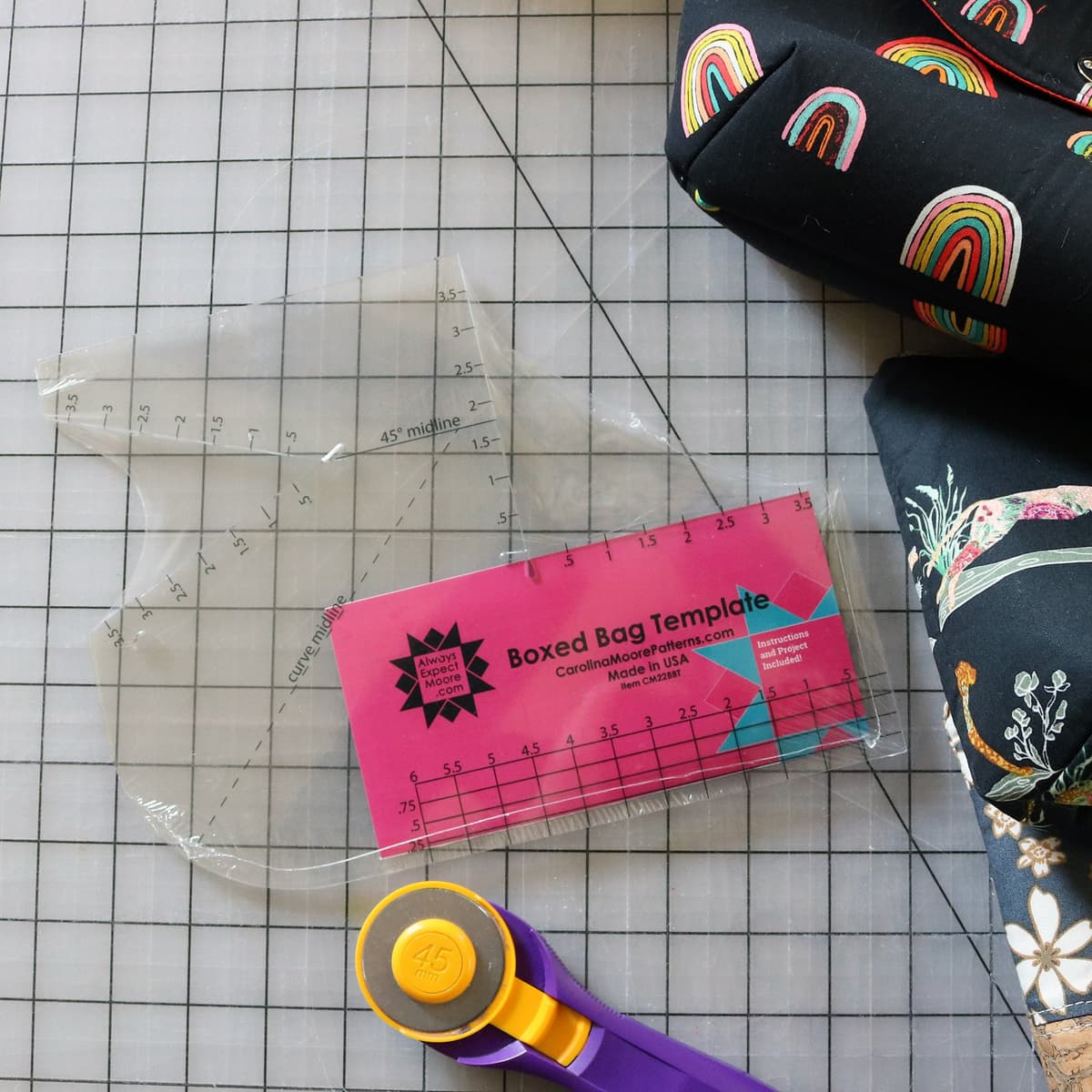 Boxed Bag Template — image 1