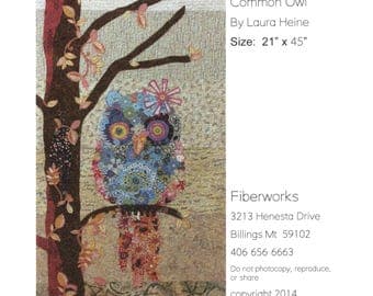 Cora Common Owl Collage Quilt Pattern by Laura Heine — image 2
