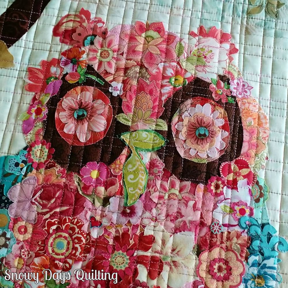 Cora Common Owl Collage Quilt Pattern by Laura Heine — image 3