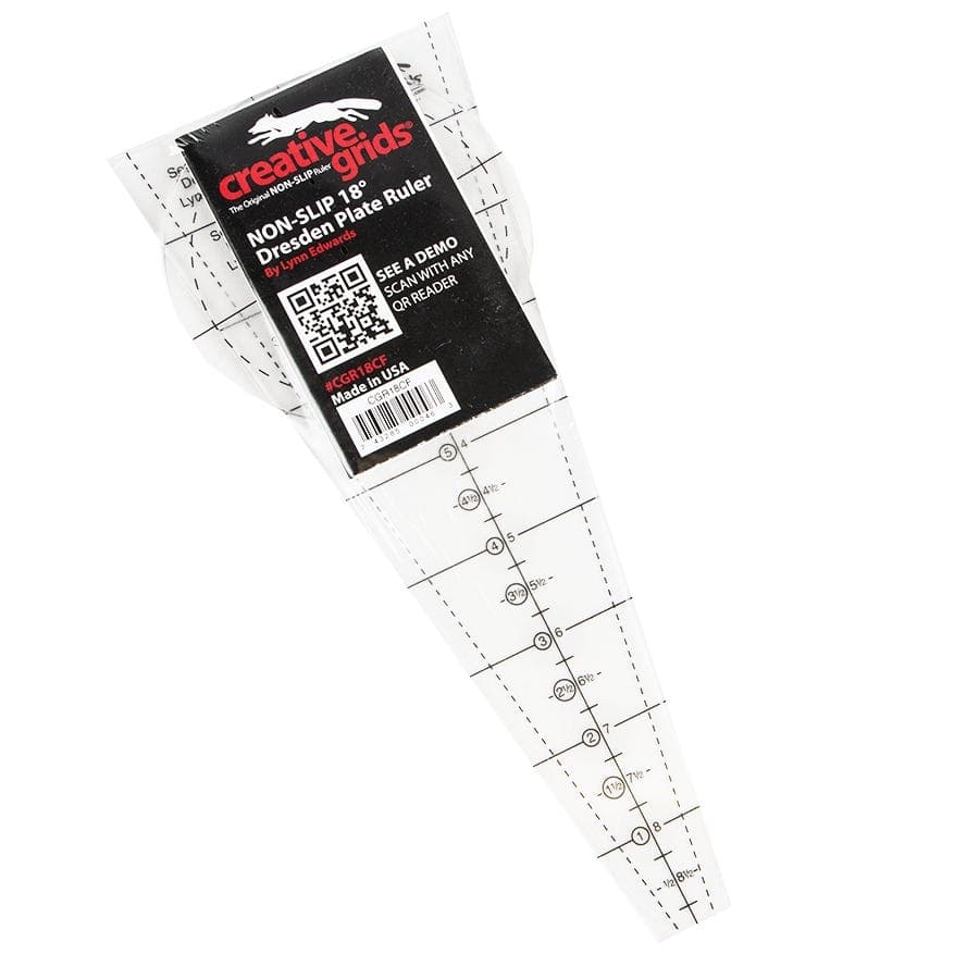 Creative Grids Quilt Ruler 18 Degree Dresden Plate — image 2