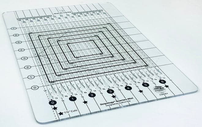 Creative Grids Stripology Quarters Mini Quilt Ruler — image 7
