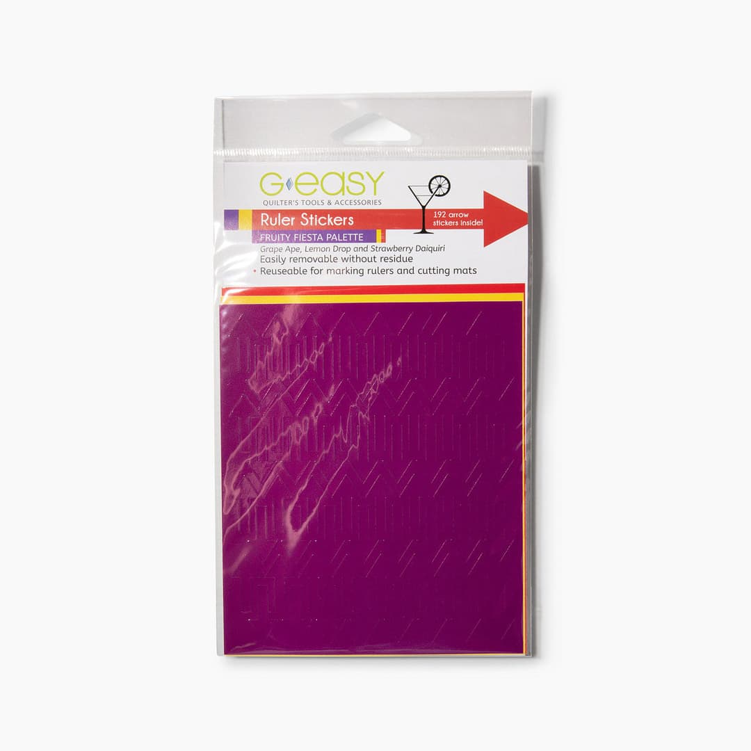 GEasy Ruler Stickers Fruity Fiesta Palette