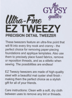 Gypsy Quilter EZ Tweezy — image 10