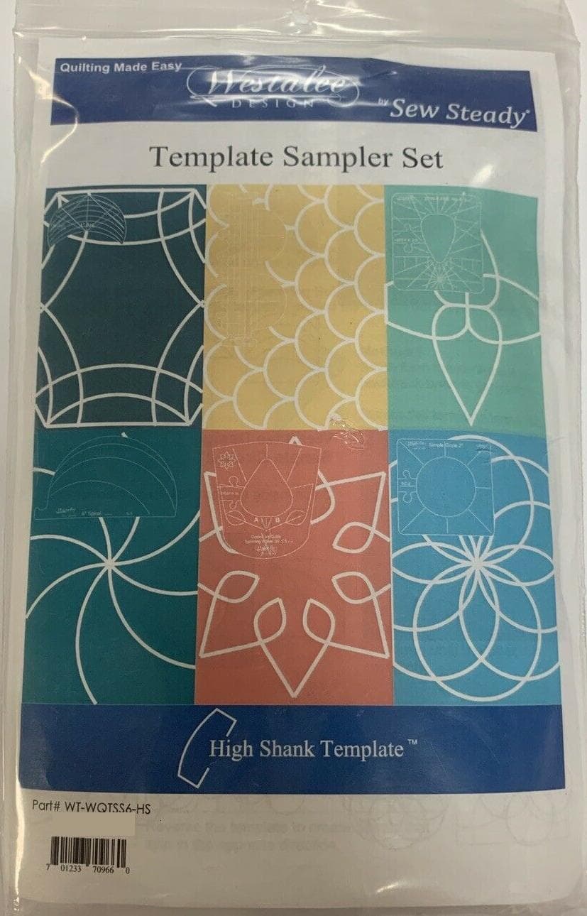 Westalee Template Sampler Set High Shank — image 3