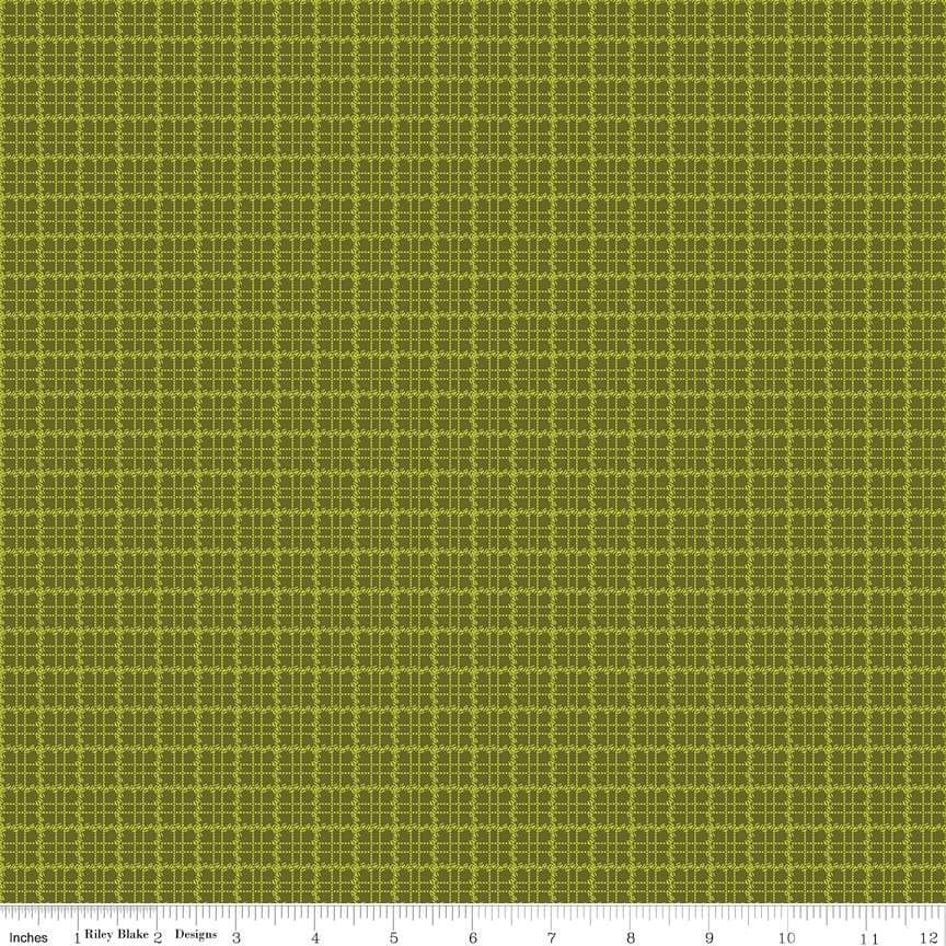 Stitcher's Flannel Plaid — Green