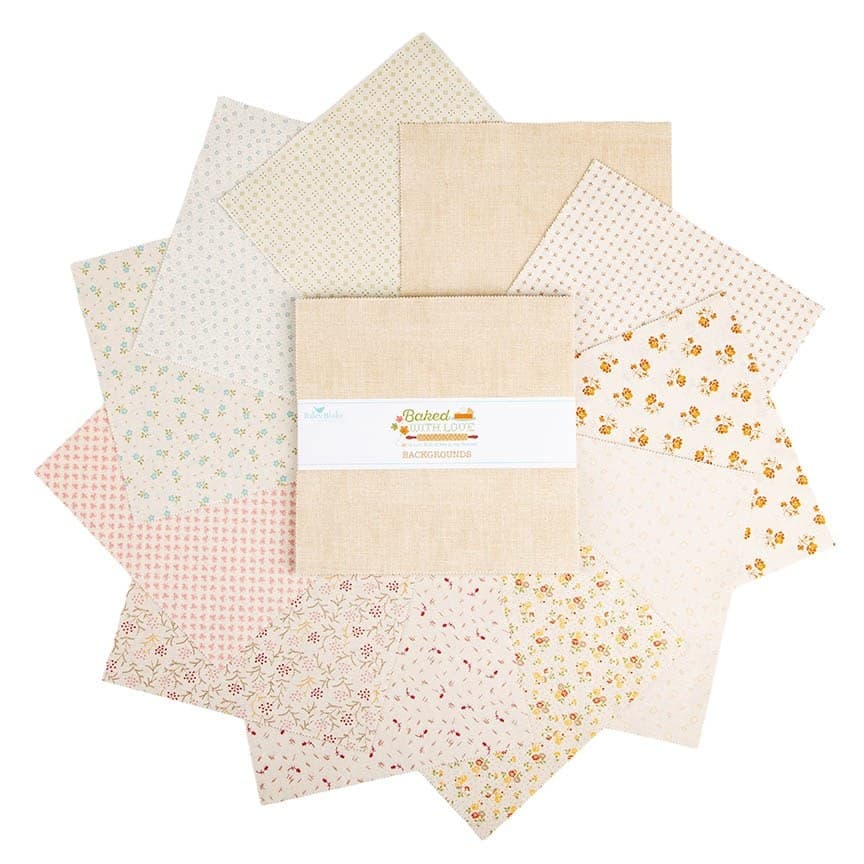 Lori Holt Baked With Love Backgrounds 10″ Stacker (42 pcs) — image 2