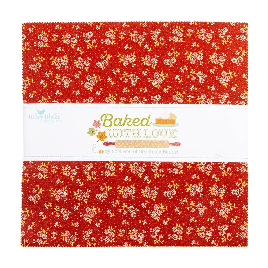 Lori Holt Baked With Love 10″ Stacker (42 pcs)
