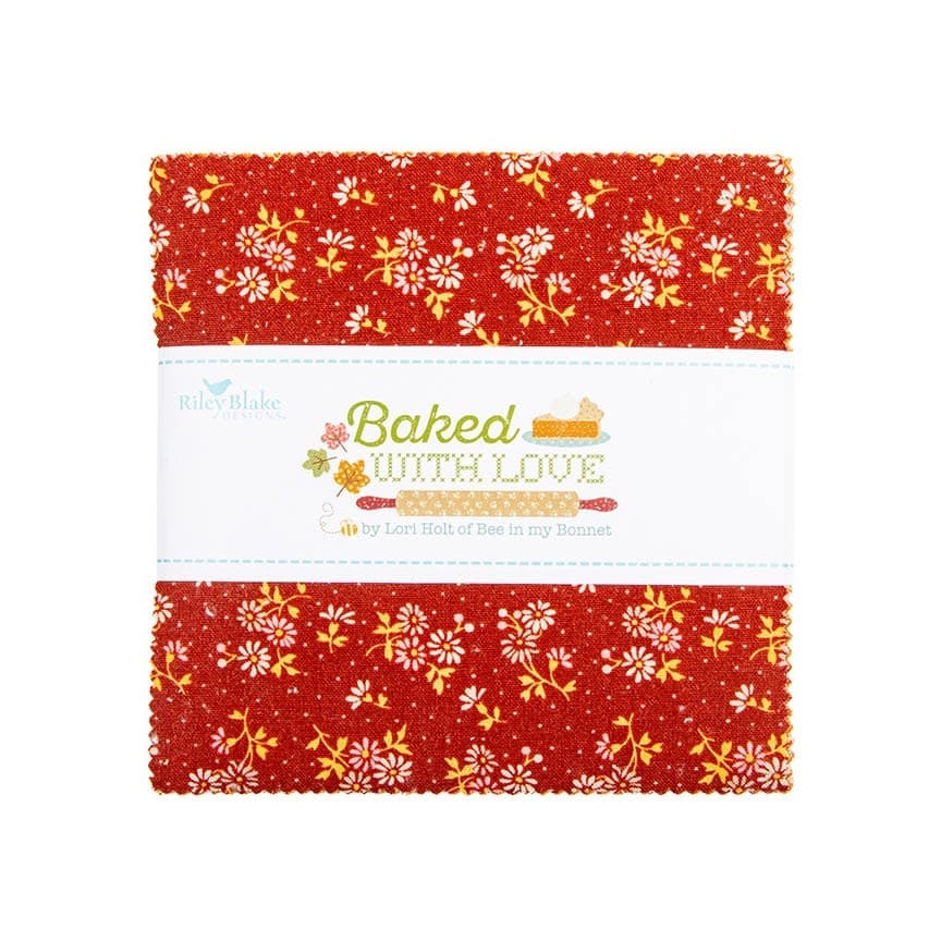 Lori Holt Baked With Love 5″ Stacker (42 pcs) — image 1