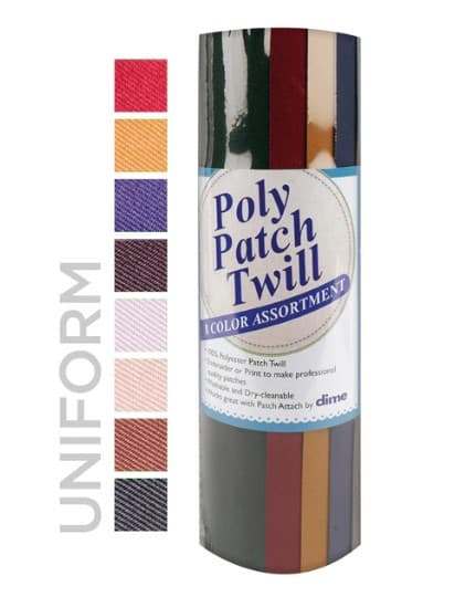 Dime Poly Patch Twill