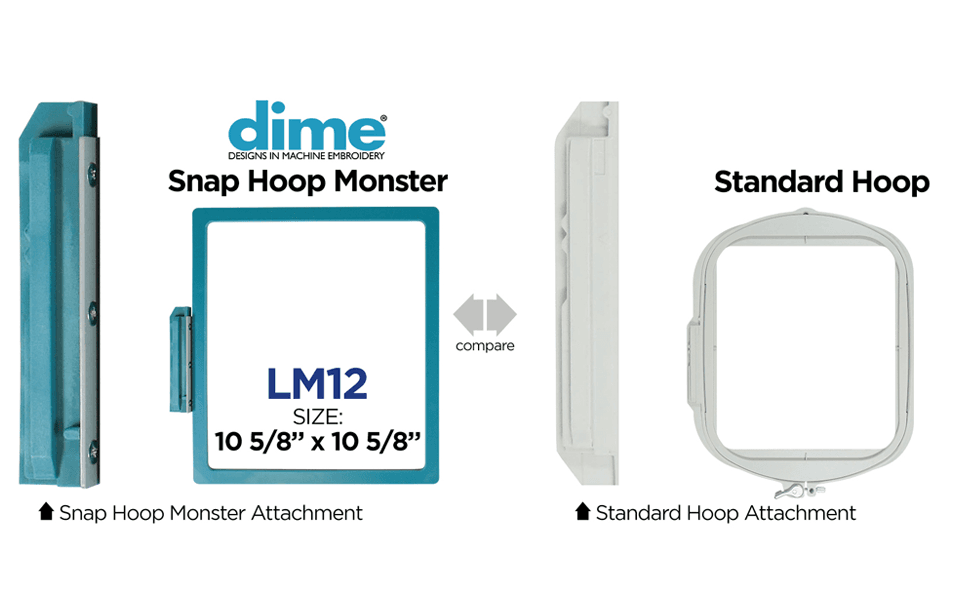 Dime Snap Hoop Monster — image 2