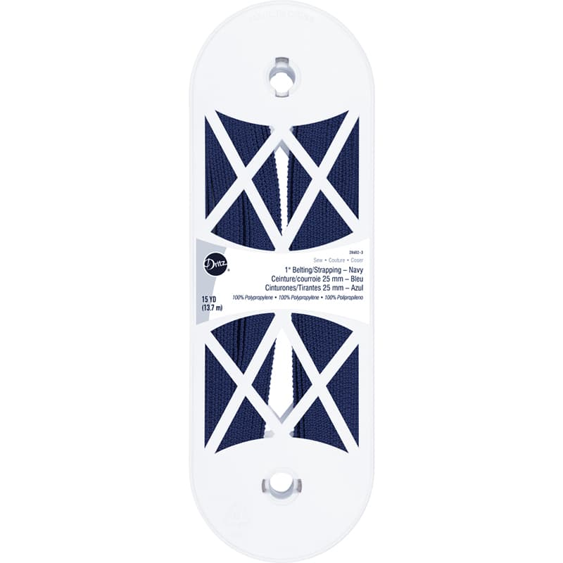 Dritz Polypro Belting - Navy By The Yard — image 2