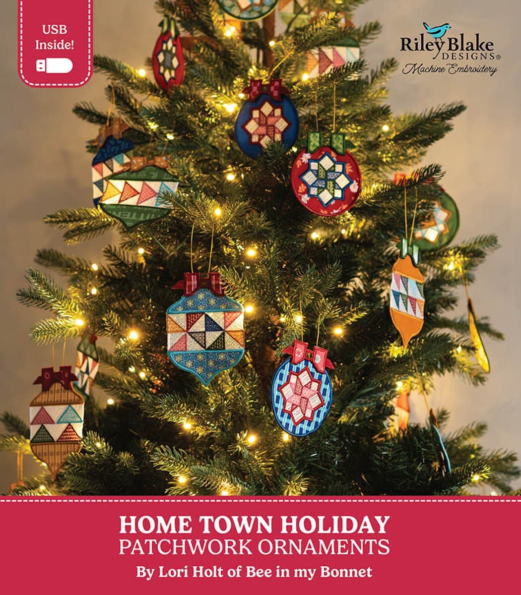 Home Town Holiday Patchwork Ornaments — image 1