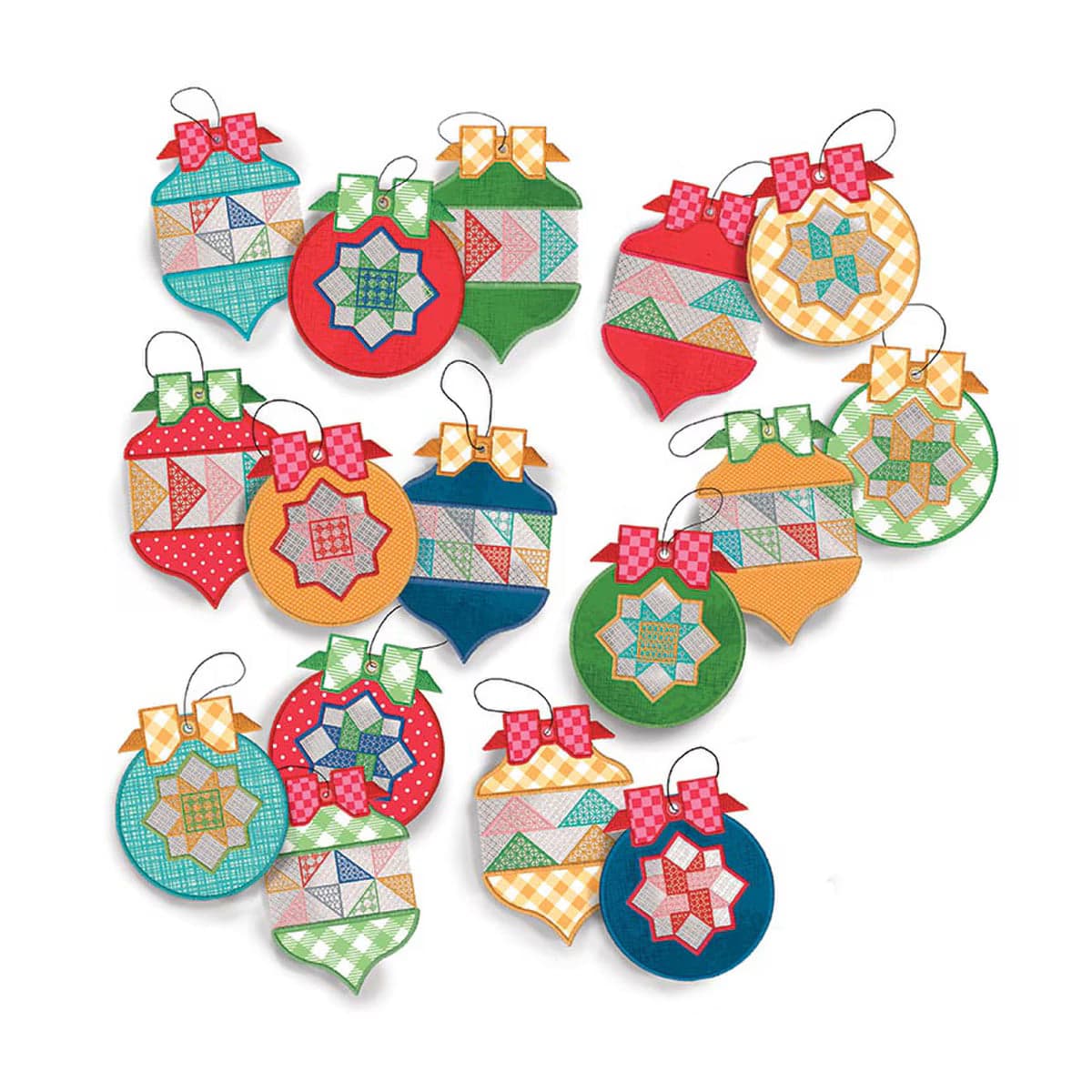 Home Town Holiday Patchwork Ornaments — image 2