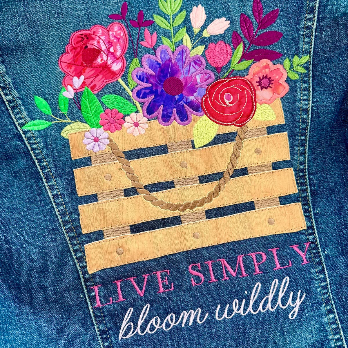 Kimberbell Country Blooms Applique Large Scale Design — image 6
