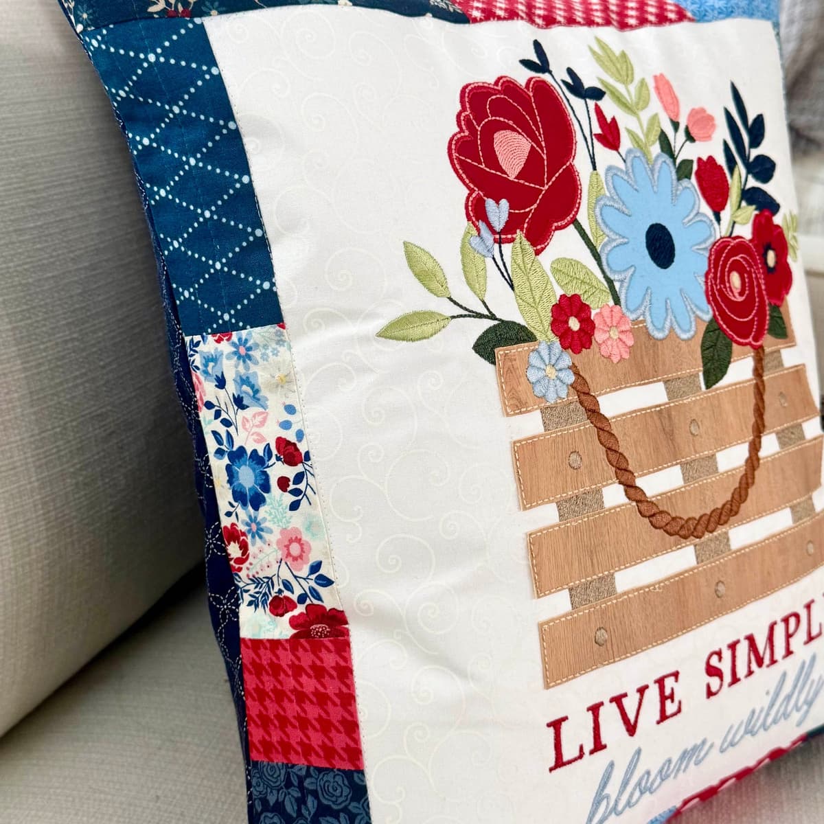 Kimberbell Country Blooms Applique Large Scale Design — image 15