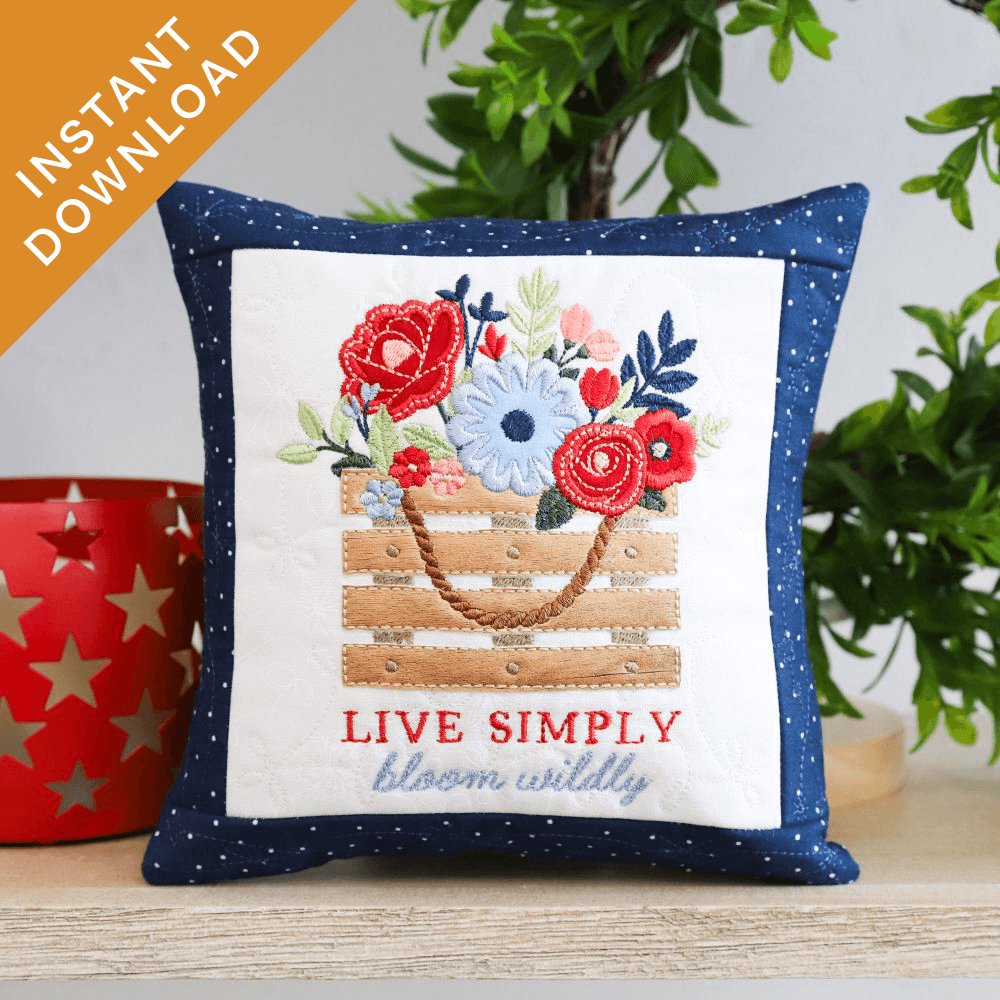Kimberbell Country Blooms Applique Large Scale Design — image 16