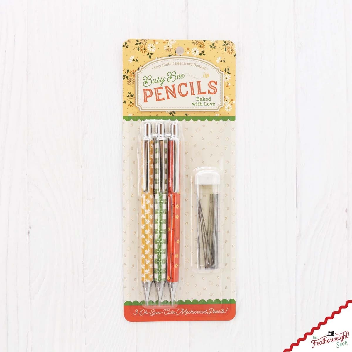 Lori Holt Baked With Love Busy Bee Pencils — image 2