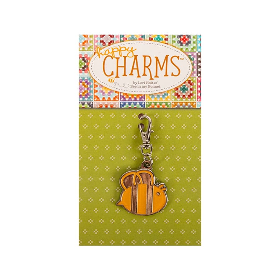 Lori Holt Enamel Happy Charm - Bee — image 2