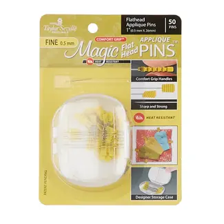 Magic Flathead Applique Pins 50ct