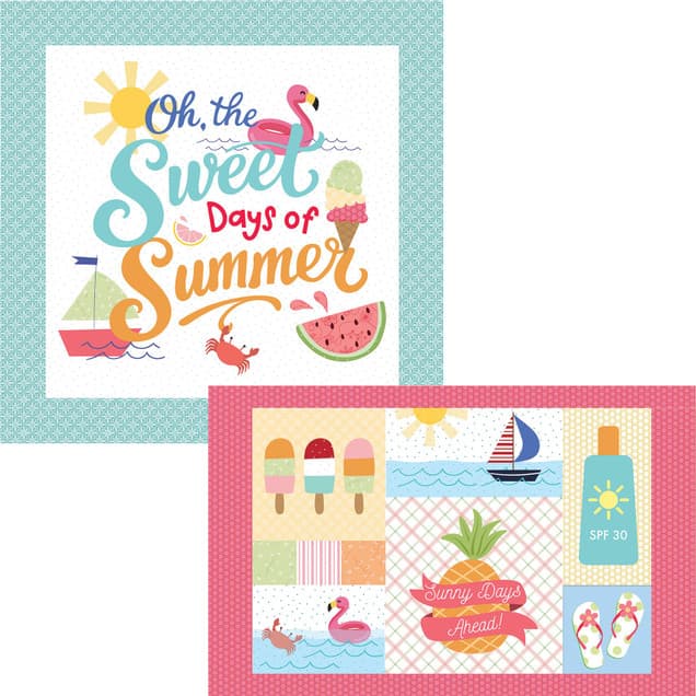 Sweet Days of Summer Pillow Set Fabric Kit Pre-order — image 1