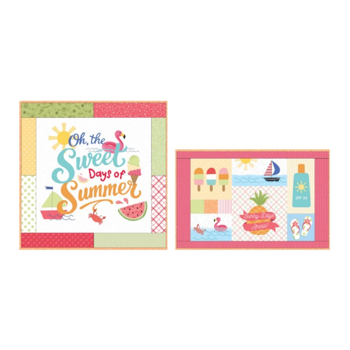 Sweet Days of Summer Pillow Set Fabric Kit Pre-order — image 2