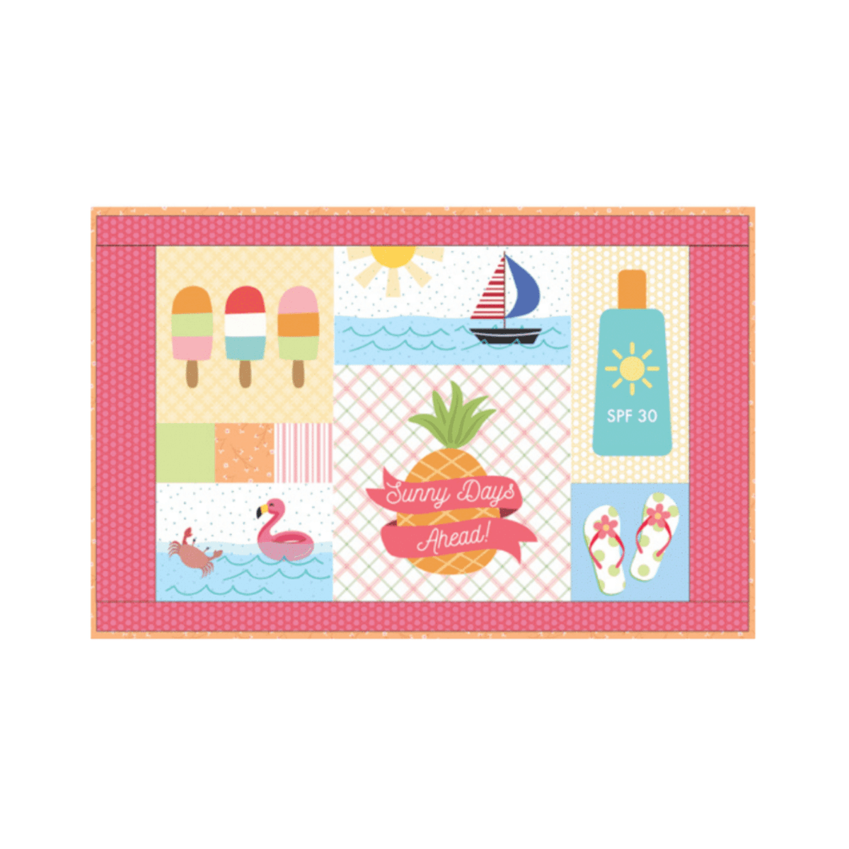 Sweet Days of Summer Pillow Set Fabric Kit Pre-order — image 3