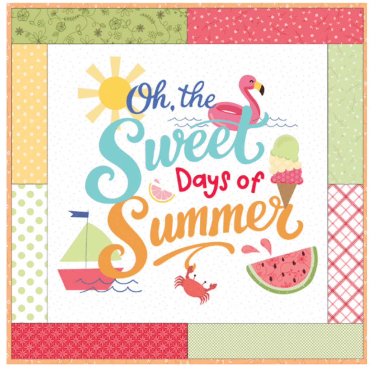 Sweet Days of Summer Pillow Set Fabric Kit Pre-order — image 4