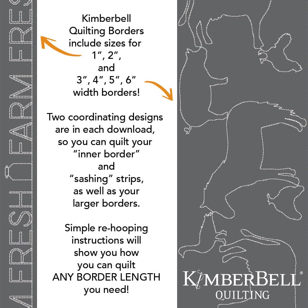 Animal Border 1 - Background Quilting