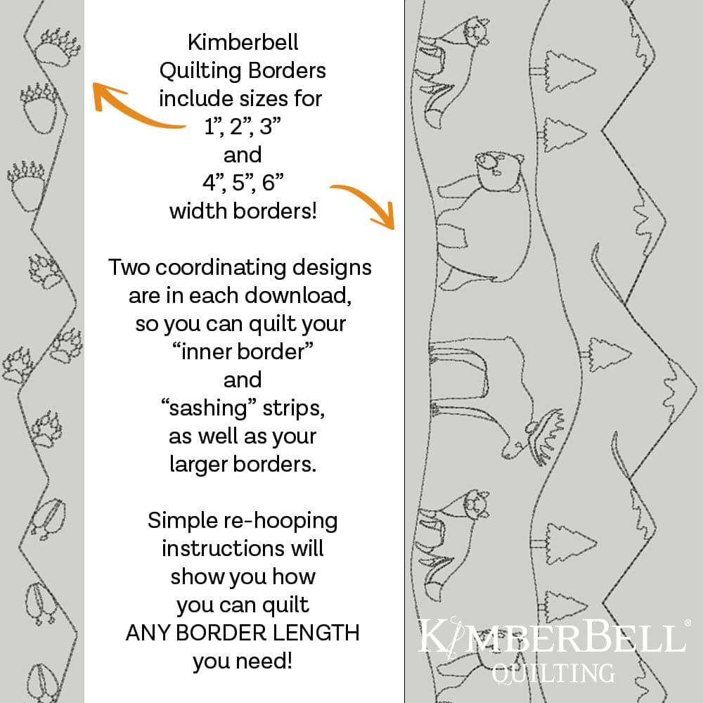 Animal Border 2 - Background Quilting