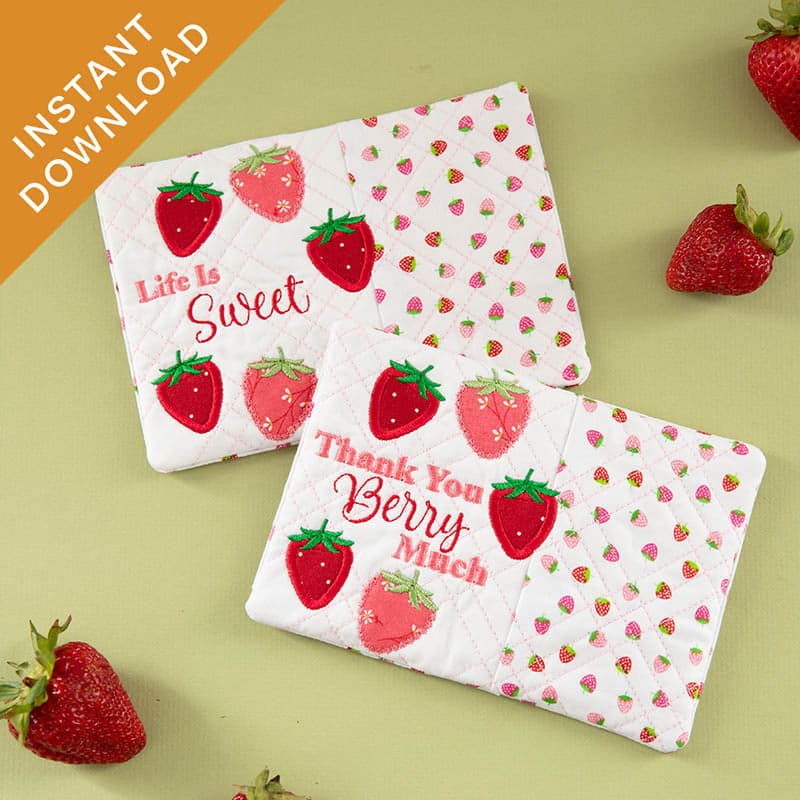 Berry Sweet Mug Rug