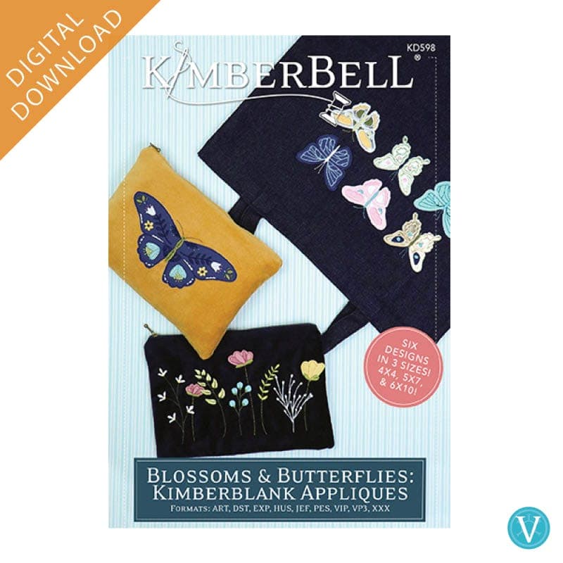 Blossoms & Butterflies: Appliques - 6 Designs