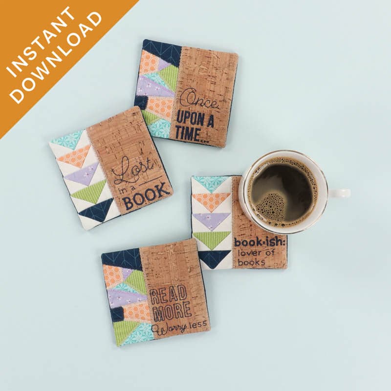 Bookish Coasters