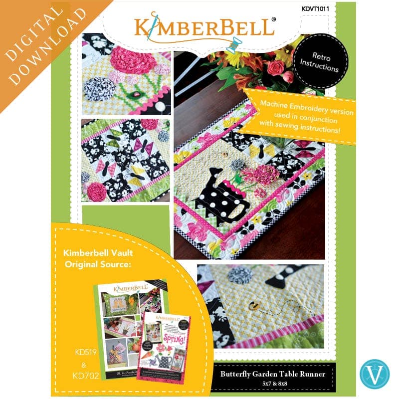 Butterfly Garden Table Runner
