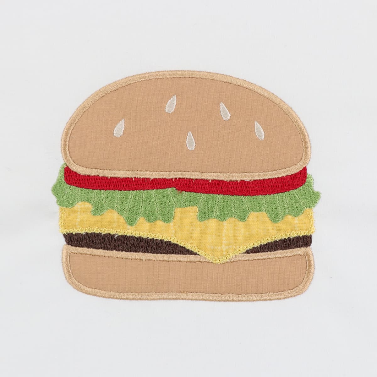 Cheeseburger Applique 1
