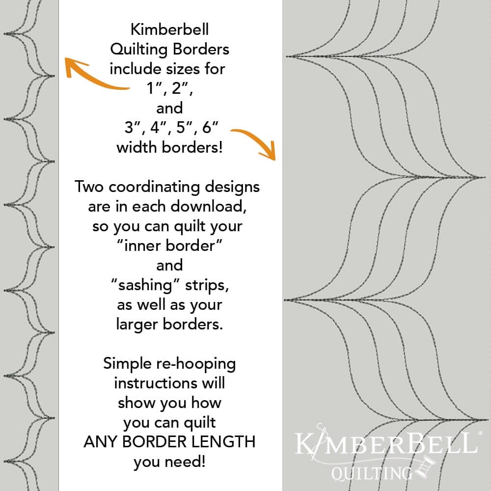 Chevron Border 1 - Background Quilting
