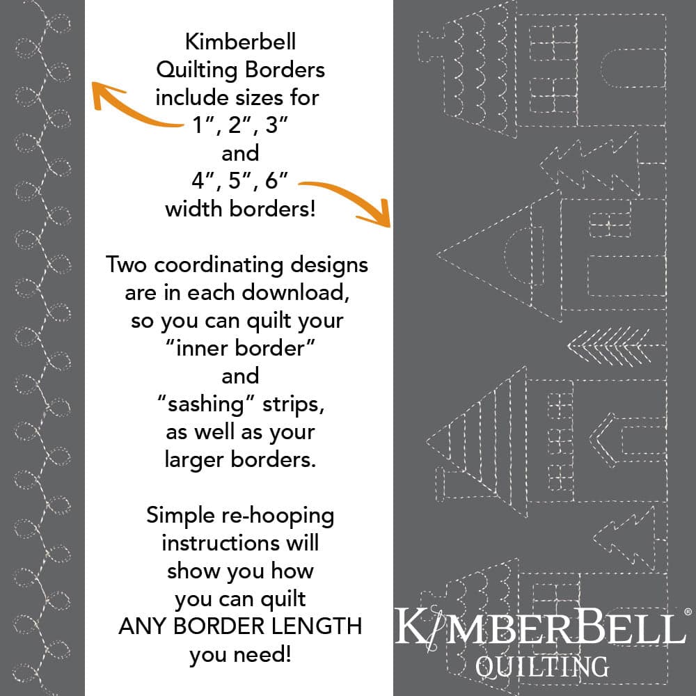 Christmas Border 4 - Background Quilting