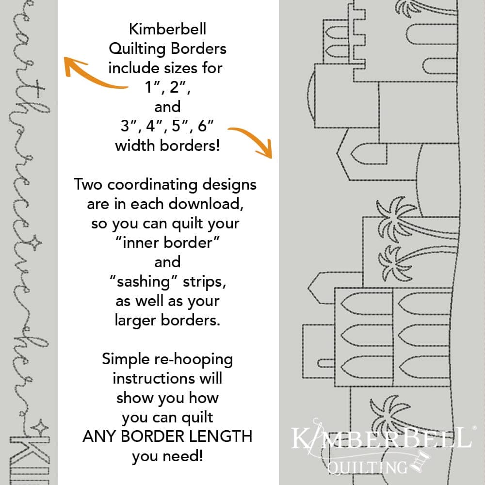 Christmas Border 6 - Background Quilting