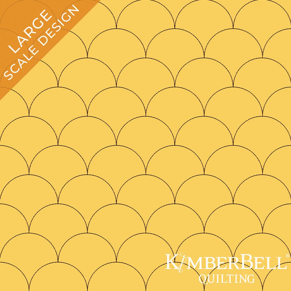 Clamshell 2 - Background Quilting