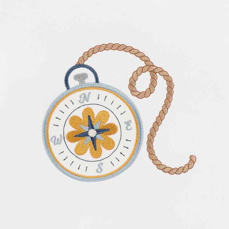 Compass Applique 1