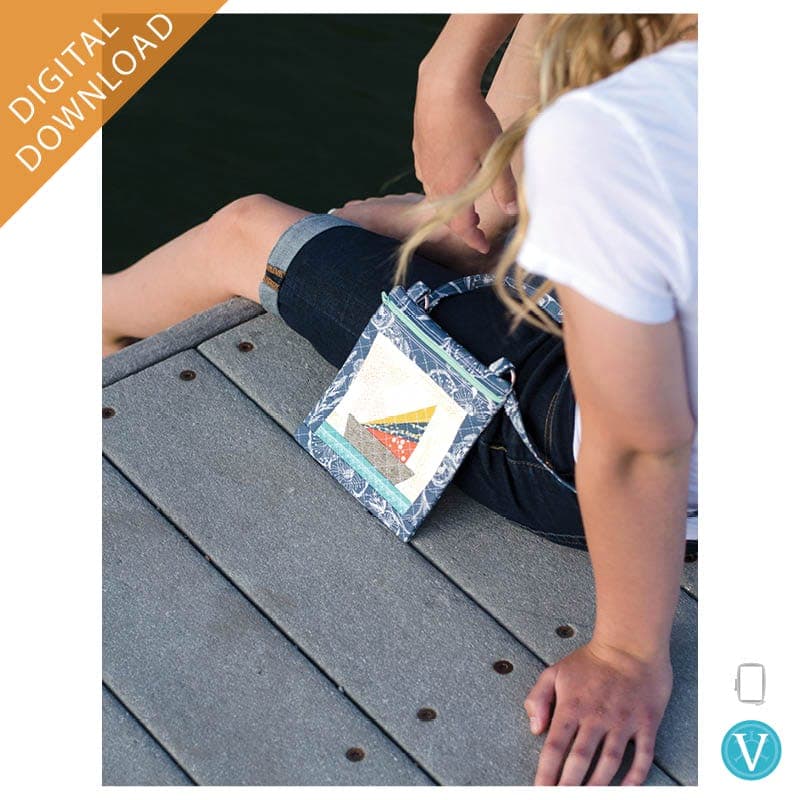 Crossbody Bag: Sailboat