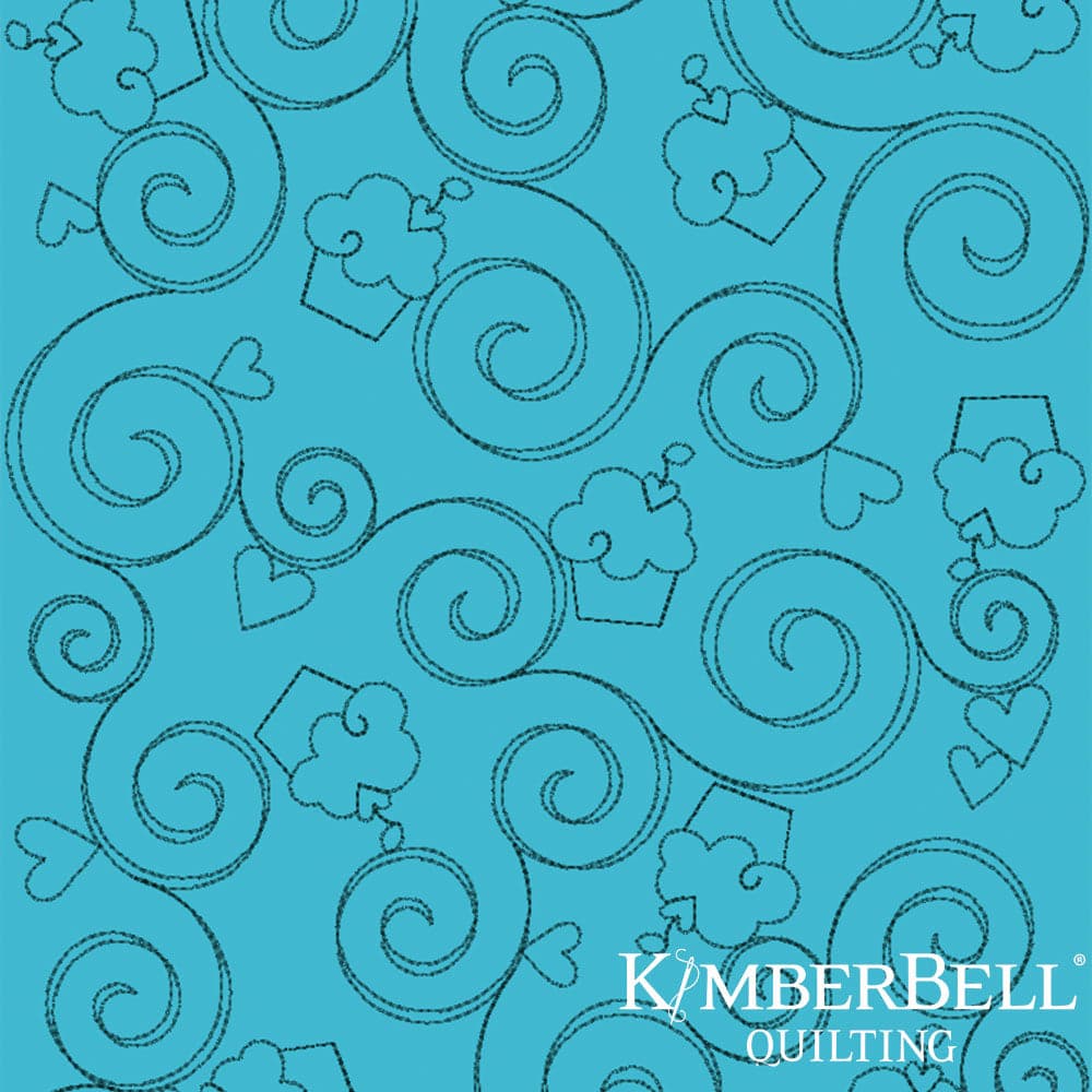 Cupcake 1 - Background Quilting