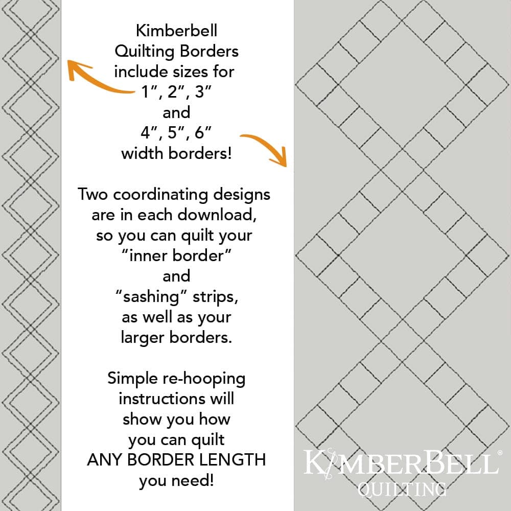 Diamond Border 1 - Background Quilting