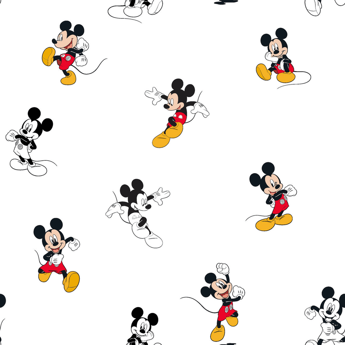 Disney Mickey Traditional - Cotton Fabric — image 1
