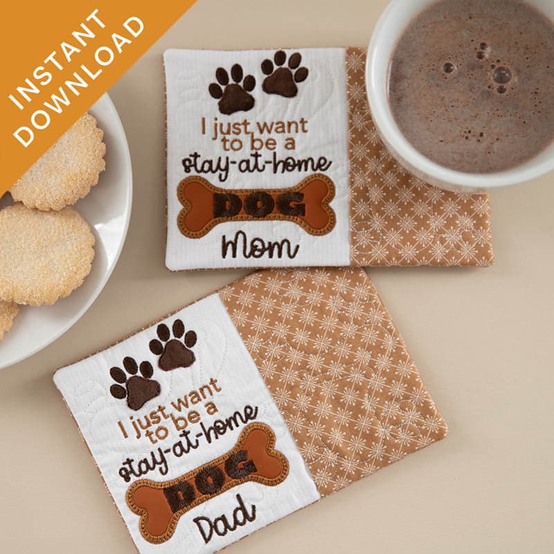 Dog Mom/Dad Mug Rug