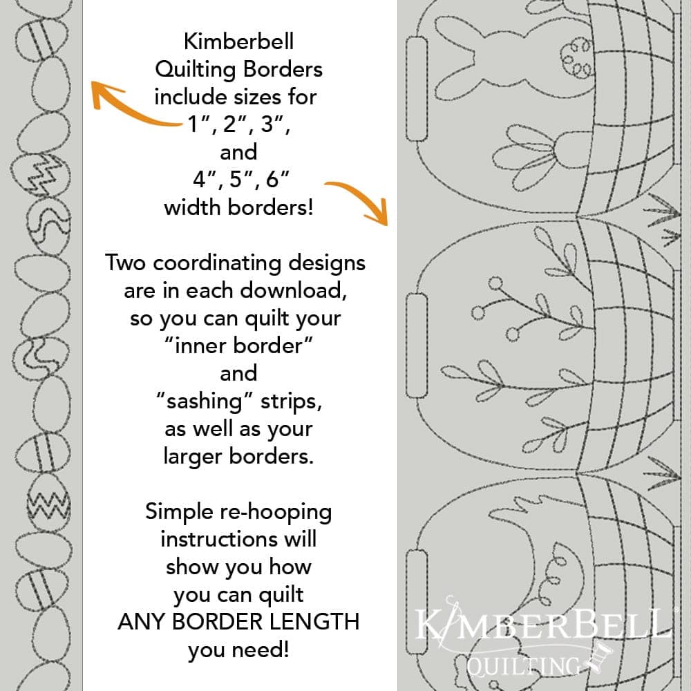 Easter Border 1 - Background Quilting
