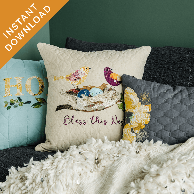 Emma's Collage Pillows - 3 Designs