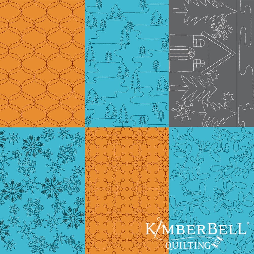 Enchanted Winter Quilting Bundle - Background Quilting
