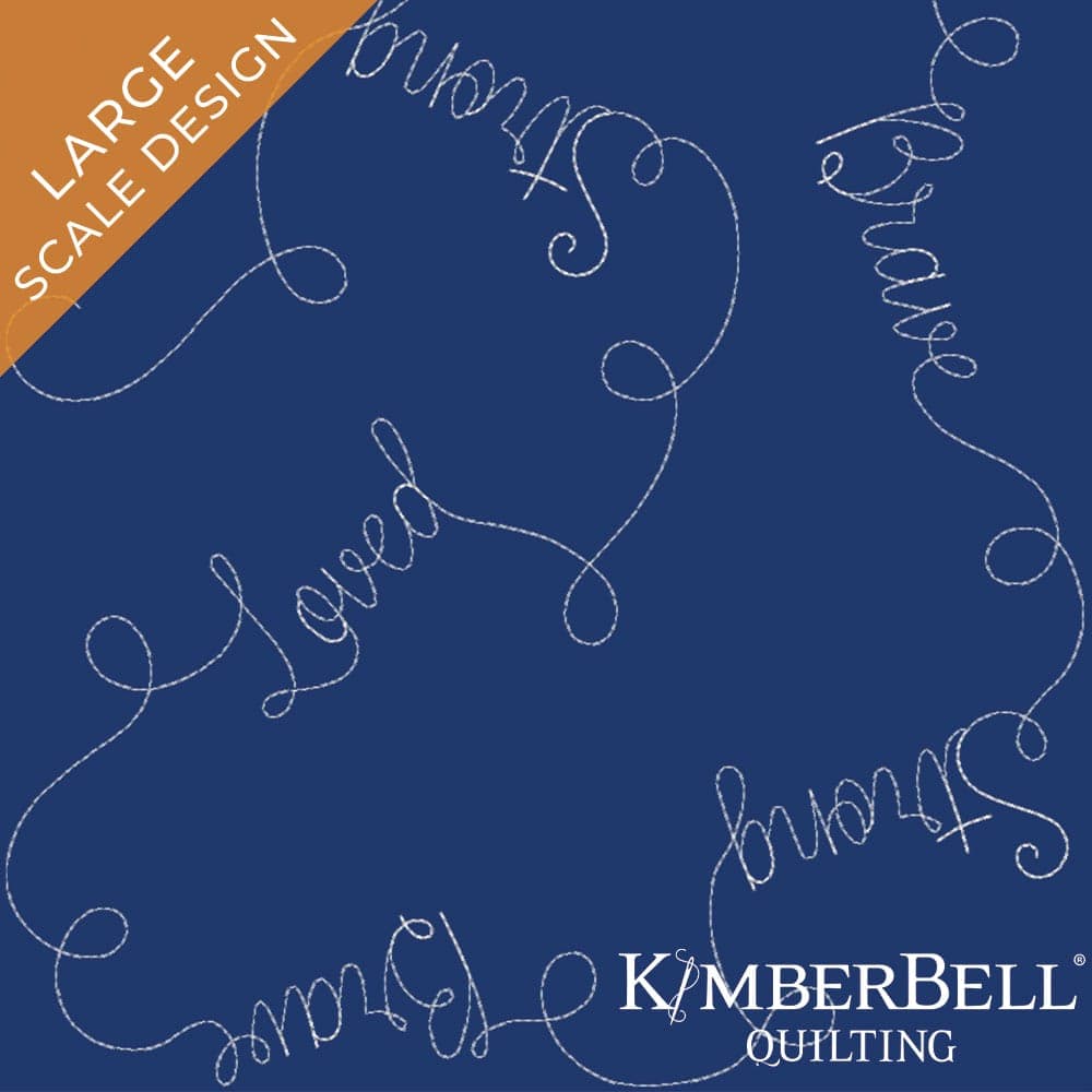 Encouragement 1 - Background Quilting